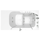 American Standard White 52 x 32 in. 27-Jet Gelcoat Rectangle Built-In Bathtub with Right Drain 