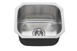 17-13/16 in. Undermount Stainless Steel Single Bowl Kitchen Sink