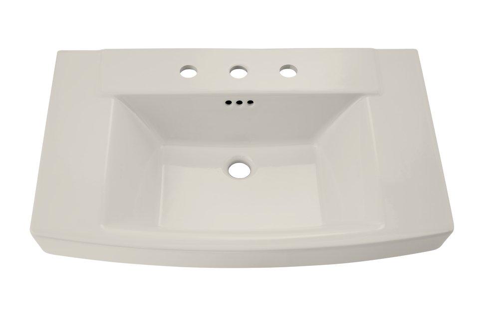 American Standard Linen Pedestal Vessel Sink 