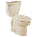 American Standard Bone 1.28 gpf Round Floor Mount Two Piece Toilet 