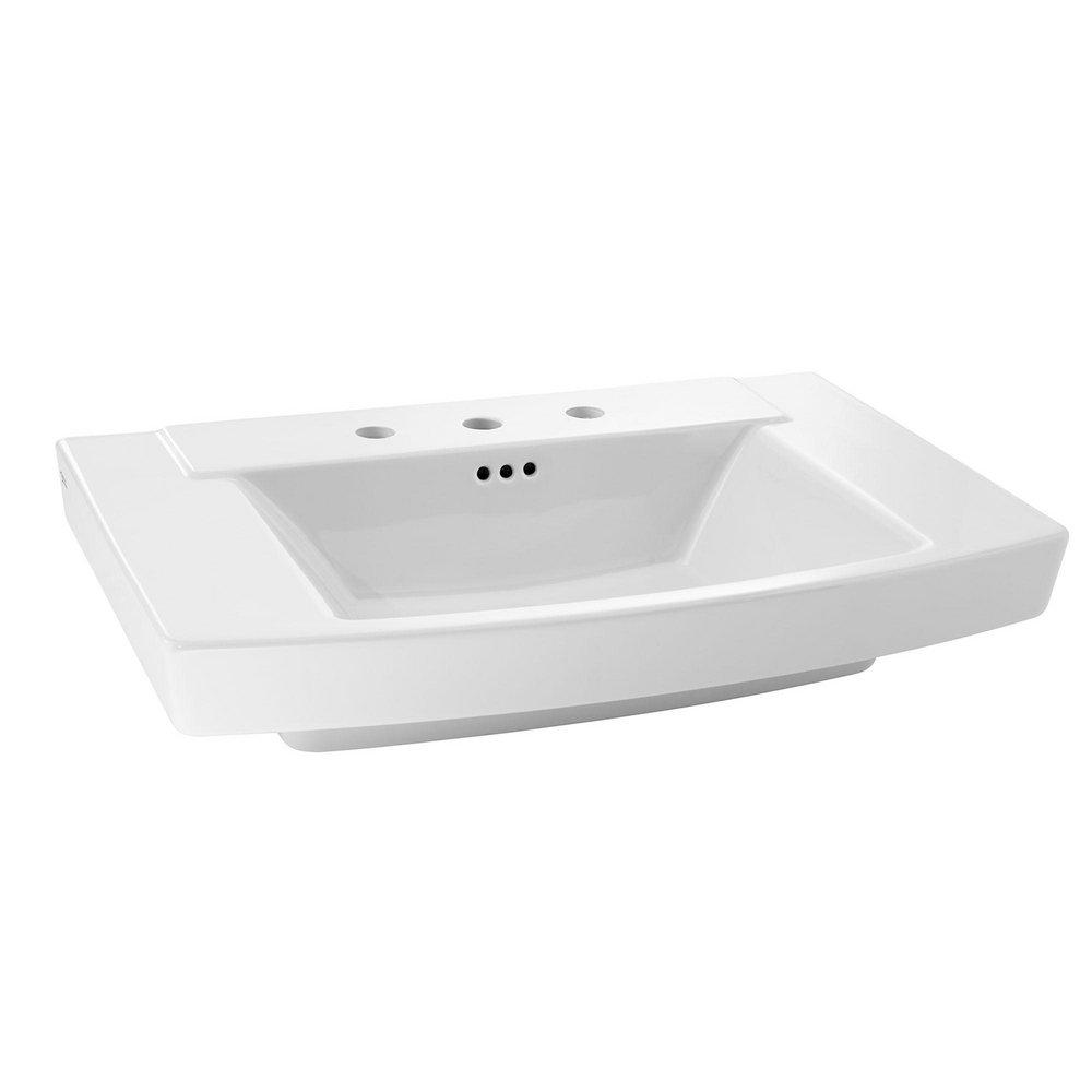 American Standard White Pedestal Vessel Sink 