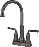 12-5/8 in. 2-Hole Centerset Bar Kitchen Sink Faucet with Double Lever Handle in Legacy Bronze