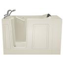 American Standard White 50-1/2 x 30 in. 39-Jet Acrylic Rectangle Built-In and 3-Wall Alcove Bathtub with Left Drain 
