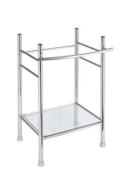 Edgemere® Bathroom Sinks in Polished Chrome Console Leg