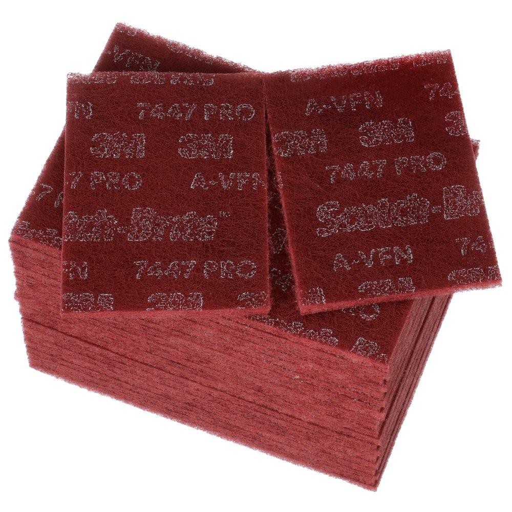 Scotch-Brite&trade; Maroon Hand Pad 