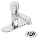 0.5 gpm 1 Hole Deck Mount Institutional Metering Lavatory Faucet with Single Push Knob Handle in Polished Chrome