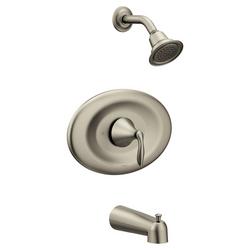 One Handle Single Function Bathtub & Shower Faucet in Brushed Nickel (Trim Only)