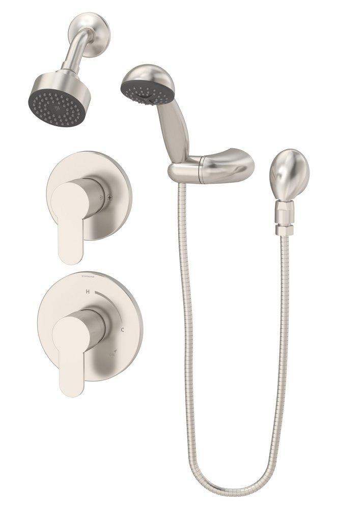 Symmons Industries Satin Nickel Two Handle Single Function Shower System 