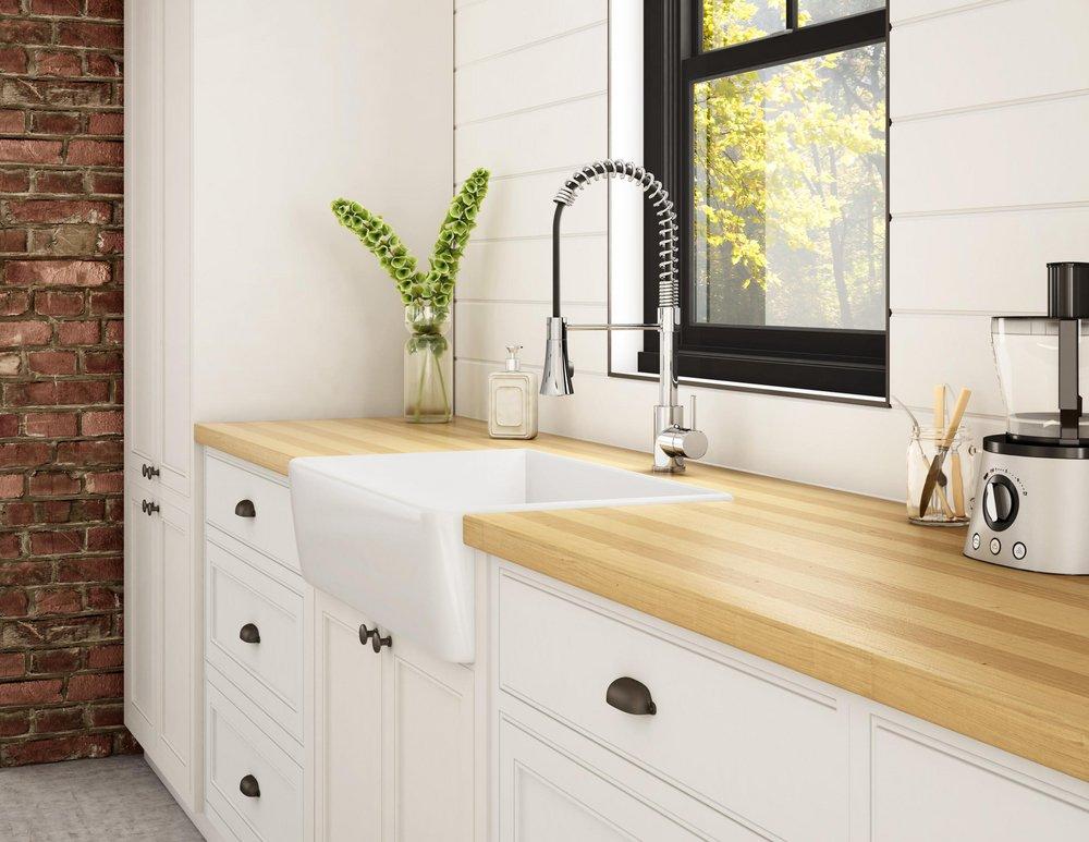 Symmons Industries Polished Chrome ADELINE STREET KITCHEN FAUCET 