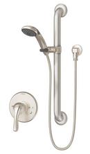 Symmons Industries Satin Nickel Single Handle Single Function Shower Faucet 