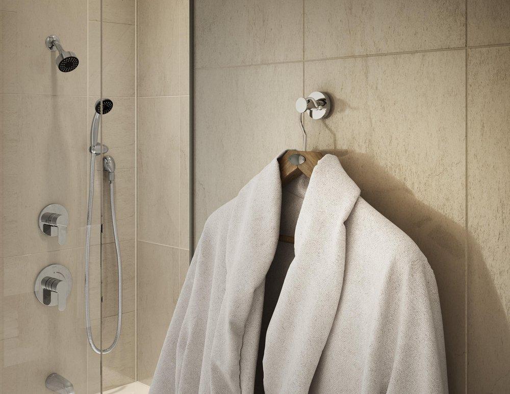 Symmons Industries Polished Chrome 1 Robe Hook 