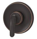 Symmons Industries Seasoned Bronze Wall Mount Dual Outlet Diverter Trim with Single Lever Handle 