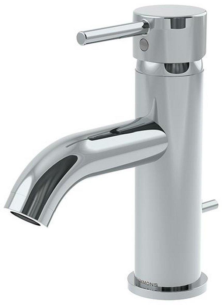 Symmons Industries Polished Chrome 1 gpm 1 Hole Deck Mount Institutional Sink Faucet with Single Handle 
