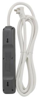 PRIME&reg; Matte White 6-Outlet Surge Protector 