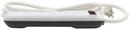 PRIME&reg; Matte White 6-Outlet Surge Protector 