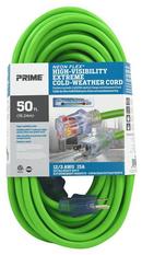 50 ft. Extension Cord in Neon Green