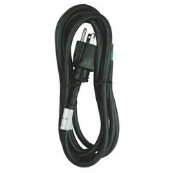 9 ft. 14 ga 3-Conductor Black Power Supply Cord