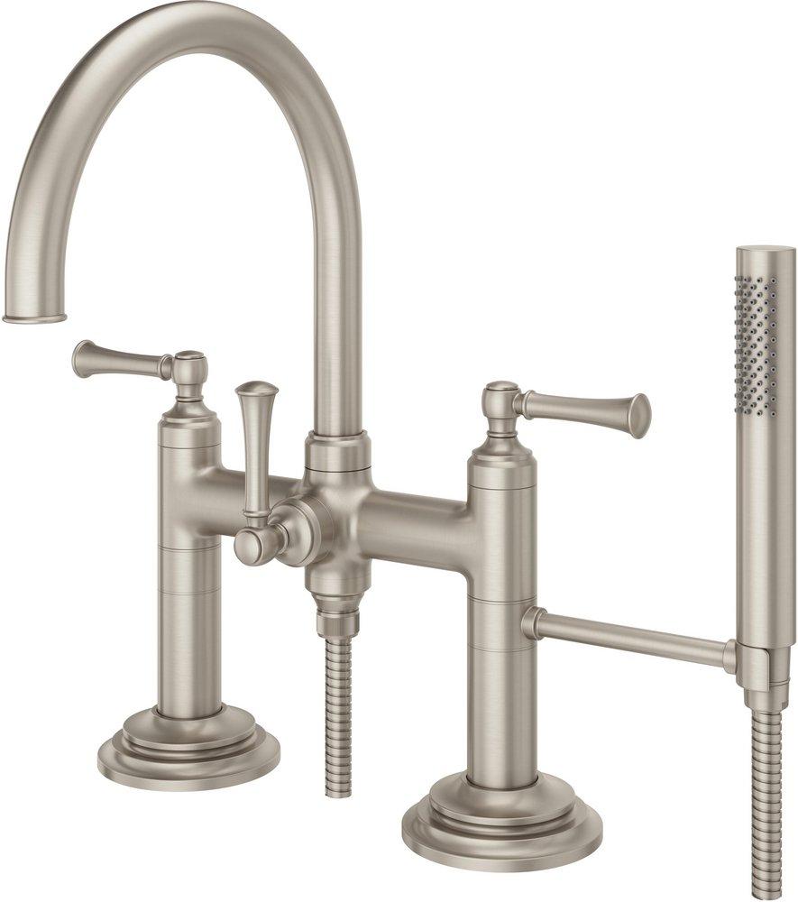 Pfister Brushed Nickel Two Handle Roman Tub Faucet 