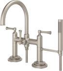 Pfister Brushed Nickel Two Handle Roman Tub Faucet 