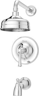 One Handle Single Function Bathtub & Shower Faucet in Polished Chrome (Trim Only)