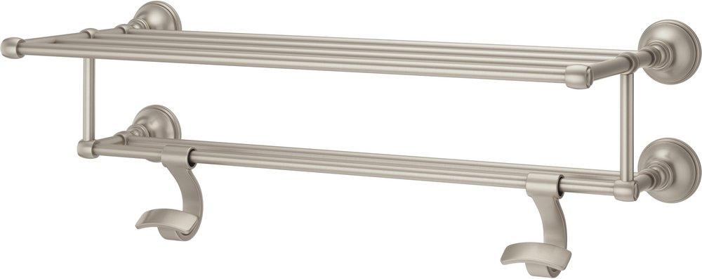 Pfister Brushed Nickel 24 in. Towel Holder 