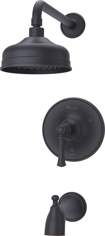 Pfister Tuscan Bronze Single Handle Single Function Bathtub & Shower Faucet (Trim Only) 