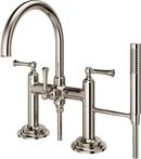 Pfister Polished Nickel Two Handle Roman Tub Faucet 