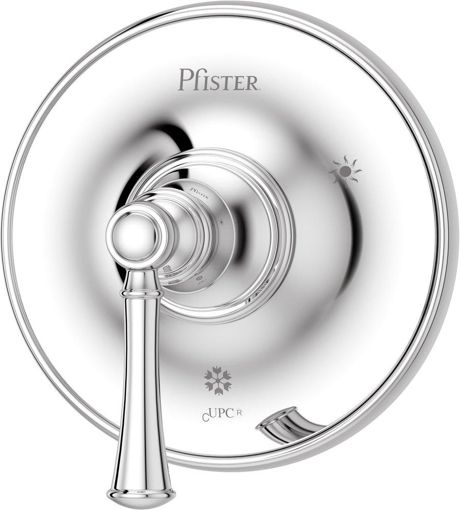 Pfister Polished Chrome Single Handle Bathtub & Shower Faucet (Trim Only) 