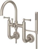Pfister Brushed Nickel Two Handle Wall Mount Filler 
