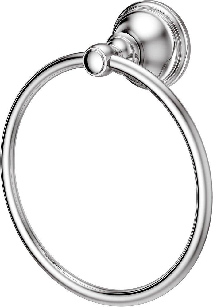 Pfister Polished Chrome Round Closed Towel Ring 