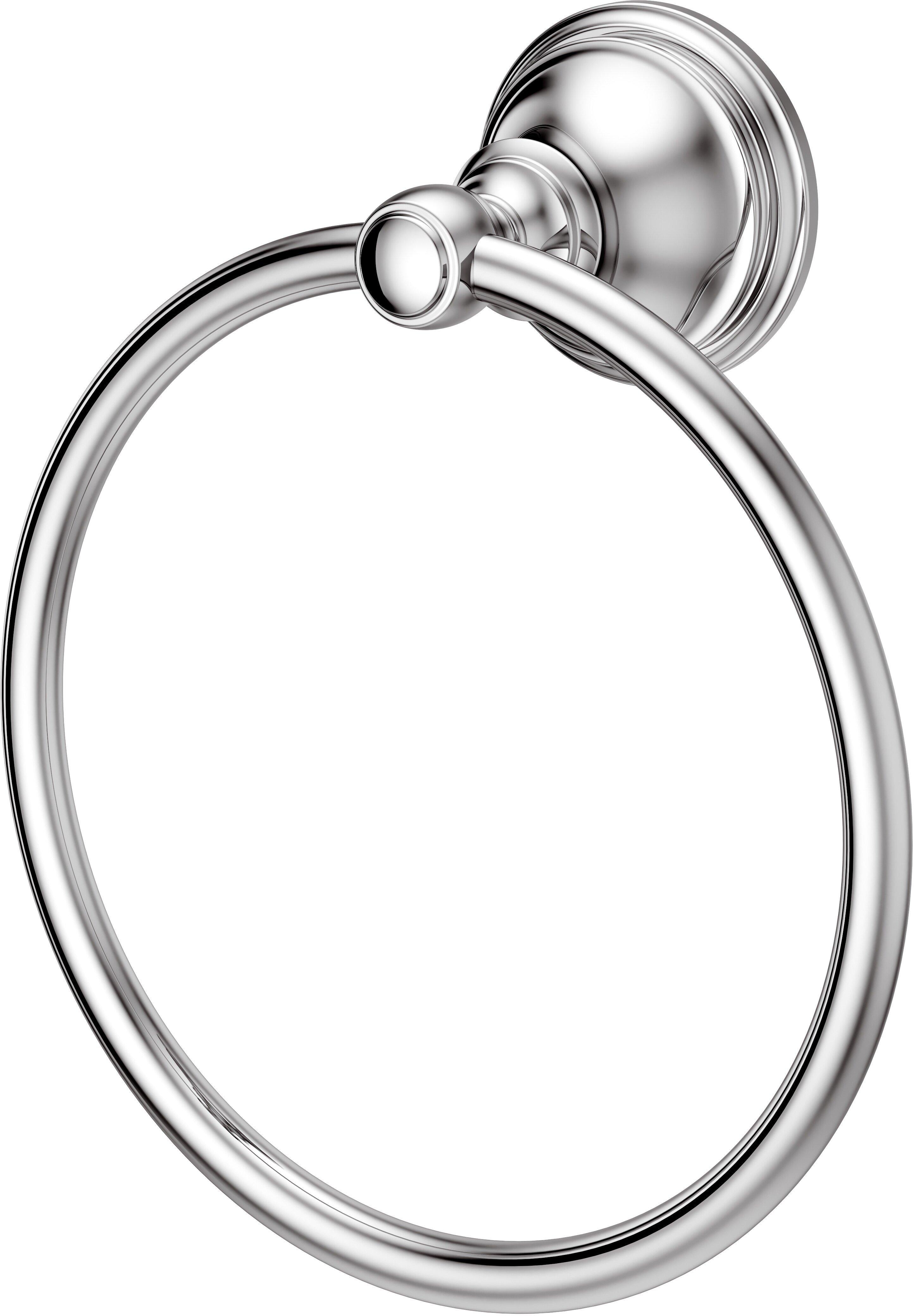 Pfister Polished Chrome 6-3/16 in. Towel Ring 