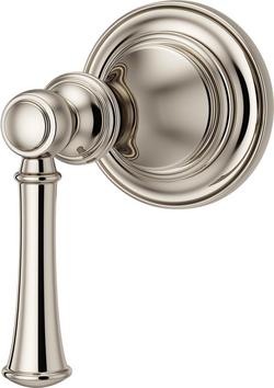 Single Handle Diverter Valve Trim in Polished Nickel