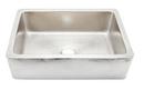 33 x 22 in. No Hole Stainless Steel Single Bowl Dual Mount Kitchen Sink