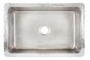 Thompson Stainless Steel 33 x 22 in. No Hole Single Bowl Dual Mount Kitchen Sink 