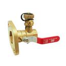Red-White Valve Brass Full Port FNPT x Flanged 600# Ball Valve 