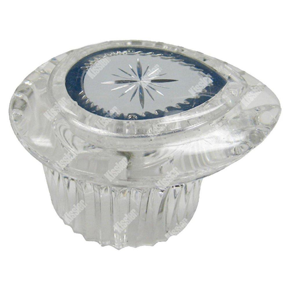 Kissler Clear 1-5/8 in. Acrylic Handle 
