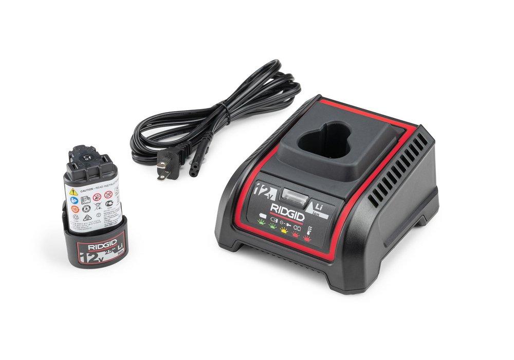 RIDGID Charger for 54HT32 12V Lithium Battery 