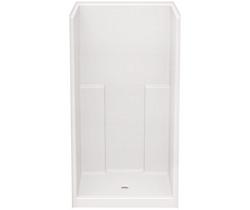 42 x 42 x 77-1/4 in. Alcove Shower Unit in White