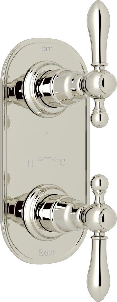ROHL&reg; Polished Nickel 4 in. Brass Valve Trim 