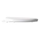 Jones Stephens White Round Closed Front with Cover Toilet Seat 