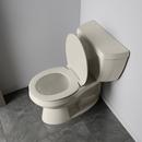 Jones Stephens Neutral Round Closed Front with Cover Toilet Seat 
