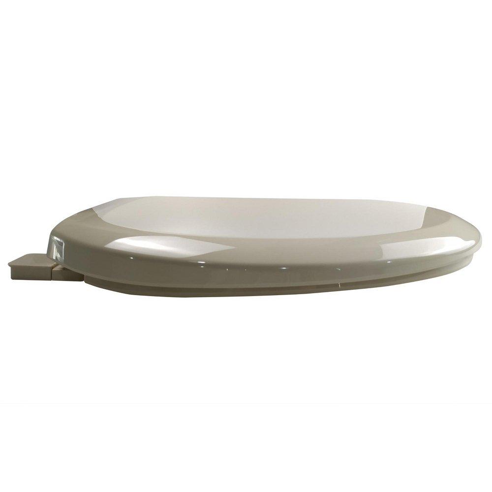 Jones Stephens Neutral Round Closed Front with Cover Toilet Seat 