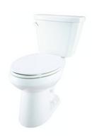 1.6 gpf Elongated Toilet in White