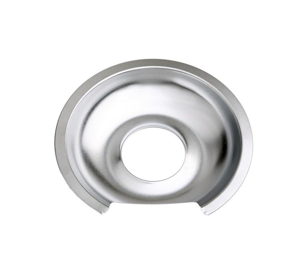 PROSELECT&reg; Polished Chrome 6-5/16 in. Universal Drip Pan, 6-Pack (Ring Not Included) 