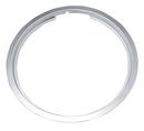 PROSELECT&reg; Polished Chrome 8 in. Universal Drip Pan Ring, 6-Pack (Drip Pan Not Included) 