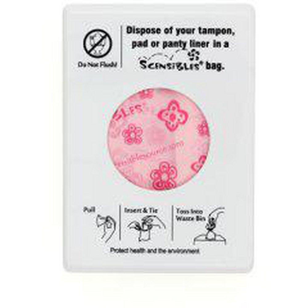 HOSPECO White Standard Disposable Bag Dispenser 