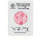 HOSPECO White Standard Disposable Bag Dispenser 