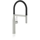 GROHE SuperSteel Infinity™ Single Handle Pull Out Kitchen Faucet 