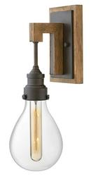 5-1/4 x 15-8/10 in. 60W 1-Light Medium E-26 Wall Sconce in Industrial Iron