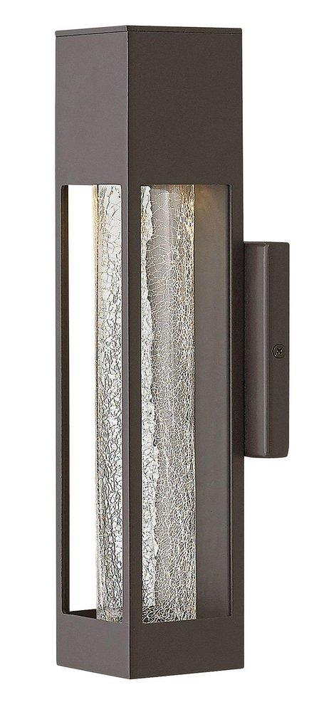 Hinkley Bronze 35W 1-Light GU10 Halogen Outdoor Wall Sconce 